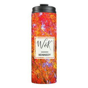 Autumn Leaves Thermal Tumbler