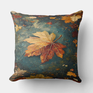 Autumn Leaves Throw Pillow