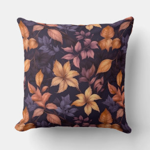 Autumn Leaves Throw Pillow