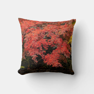 AUTUMN LEAVES THROW PILLOW