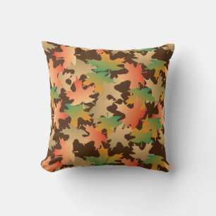 Autumn Leaves Throw Pillow