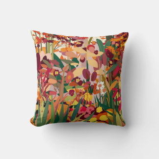 Autumn Leaves Throw Pillow