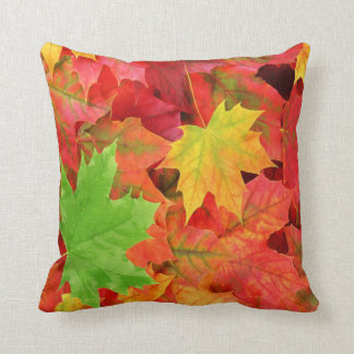 AUTUMN LEAVES THROW PILLOW
