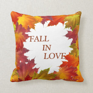 Autumn Leaves Throw Pillow