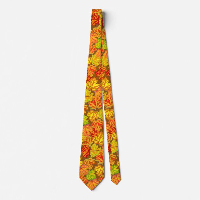 Autumn Leaves Tie (Front)