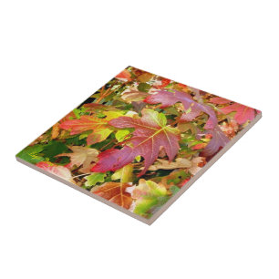 'Autumn Leaves' Tile/Trivet Tile