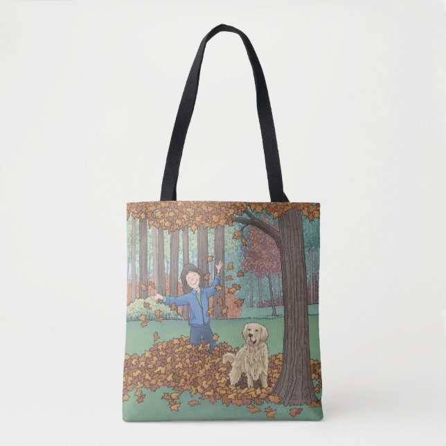  Autumn Leaves Tote Bag (Front)