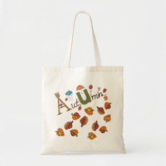 autumn leaves tote bag