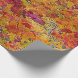 Autumn Leaves Wrapping Paper