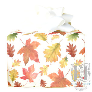 Autumn Leaves Wrapping Paper
