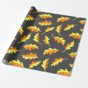 Autumn Leaves Wrapping Paper