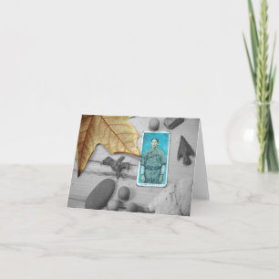 autumn leavings card