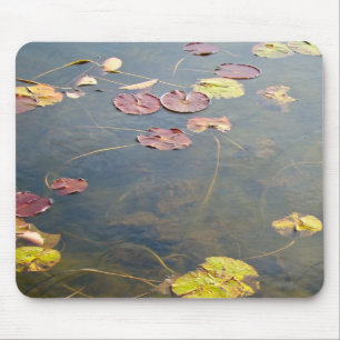 Autumn Lilypads Series Mouse Pad