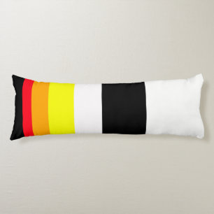 Autumn lines body pillow