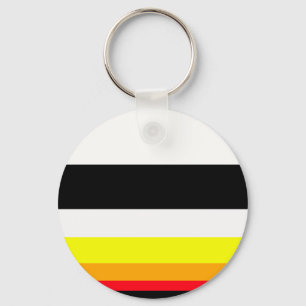 Autumn lines keychain