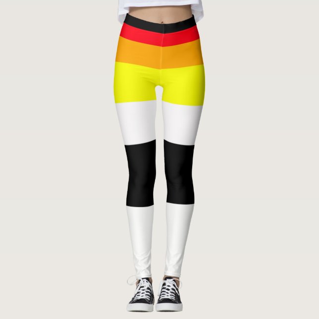 Autumn lines leggings (Front)