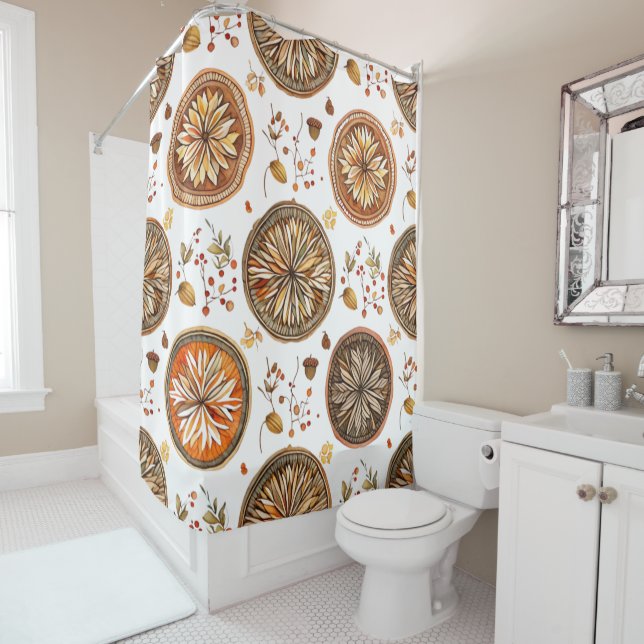 Autumn Mandala Pattern (In Situ)