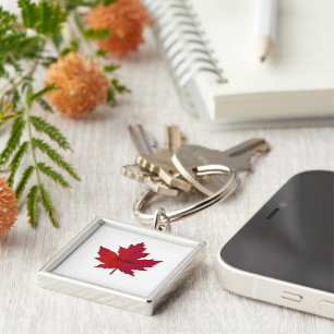 Autumn Maple leaf Car Keychain