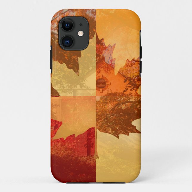 Autumn, Maple Leaf Case-Mate iPhone Case (Back)