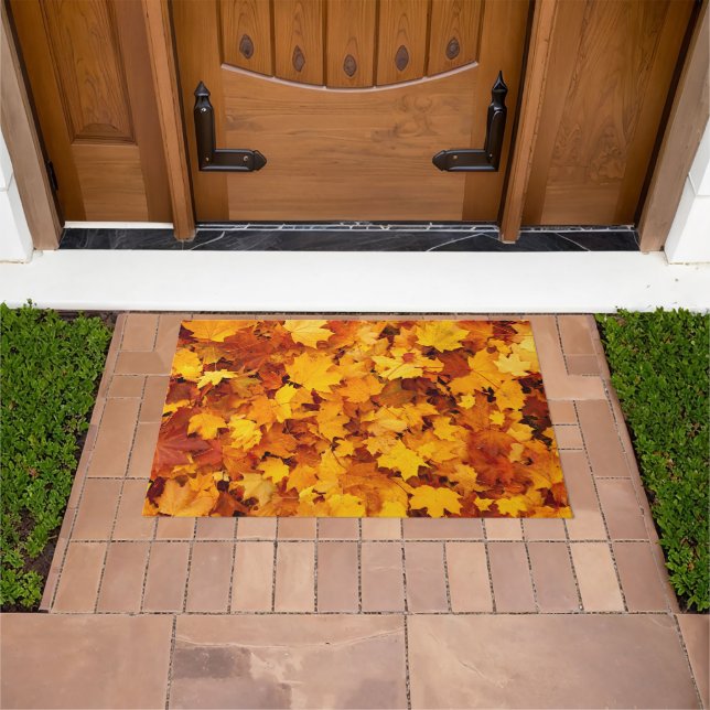Autumn Maple Leaves Doormat (Outdoor)