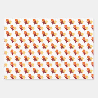 “Autumn Maple Leaves” Gift Wrap