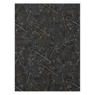 Autumn maple leaves tablecloth