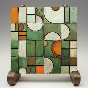 Autumn Medley Faux Relief Ceramic Tile
