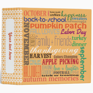 Autumn Memories Photo Binder