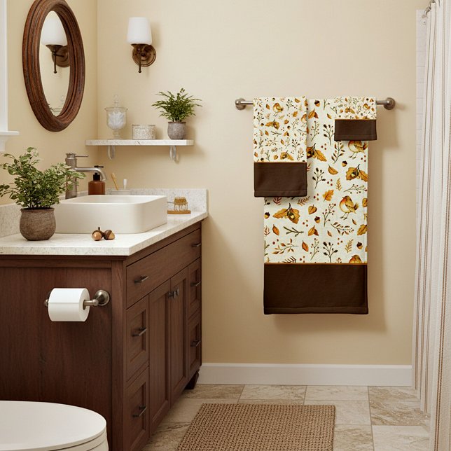 Autumn mix bath towel set (Creator Uploaded)