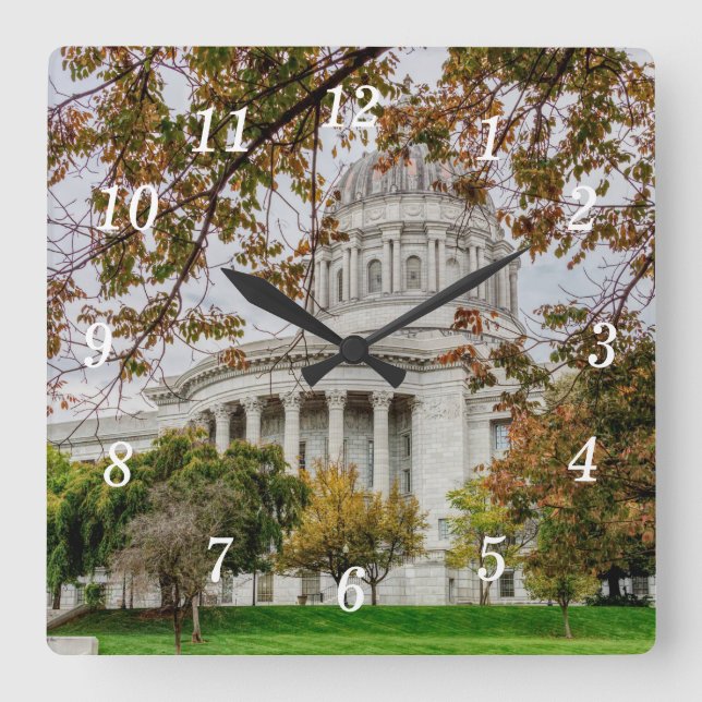 Autumn MO Capitol Wall Clock (Front)