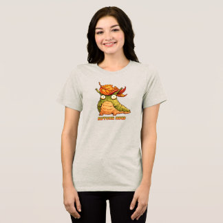 Autumn Mood Slug Women's T-Shirt Tri-Blend Shirt