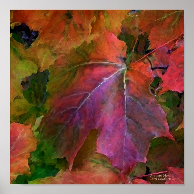 Autumn Moods 3 Art Poster (Front)