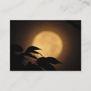 Autumn Moon ATC Business Card