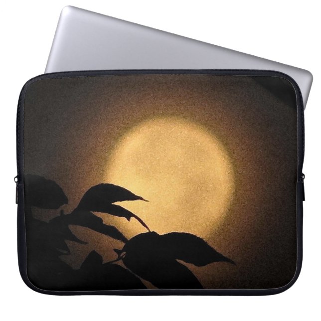 Autumn Moon Laptop Sleeve (Front)