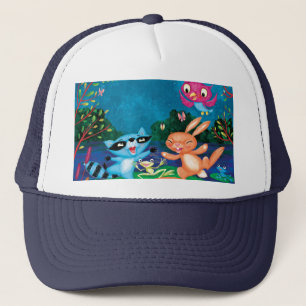 Autumn Moon Trucker Hat