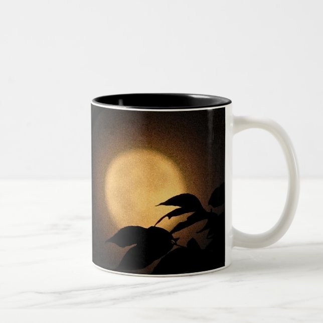 Autumn Moon Two-Tone Coffee Mug (Right)