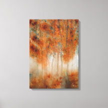 Autumn Morning Watercolor Print