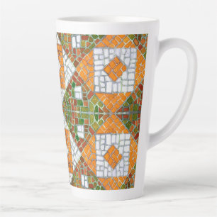 AUTUMN MOSAIC Tall Latte Mug