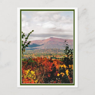Autumn Mountain Scene Postcard