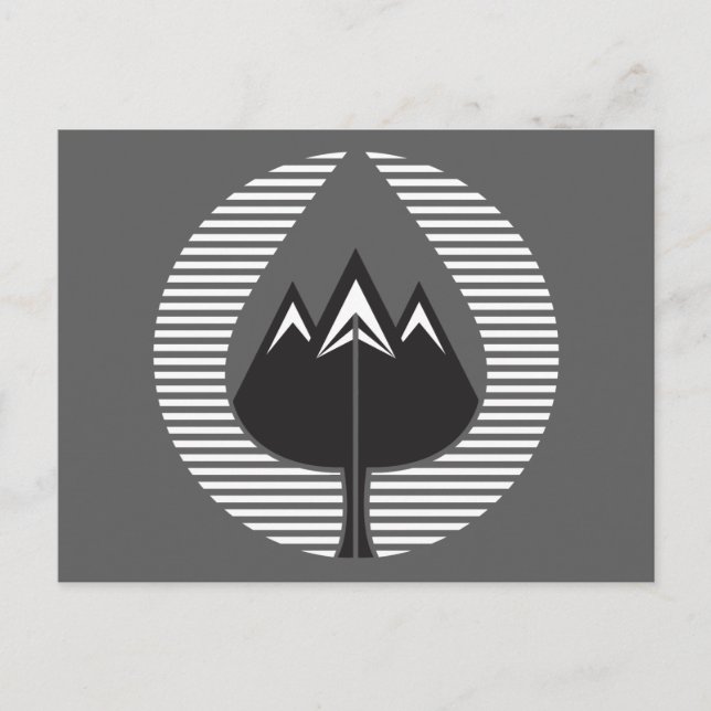 autumn mountains postcard (Front)