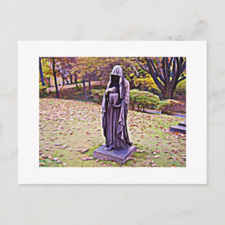 Autumn Mourner Postcard