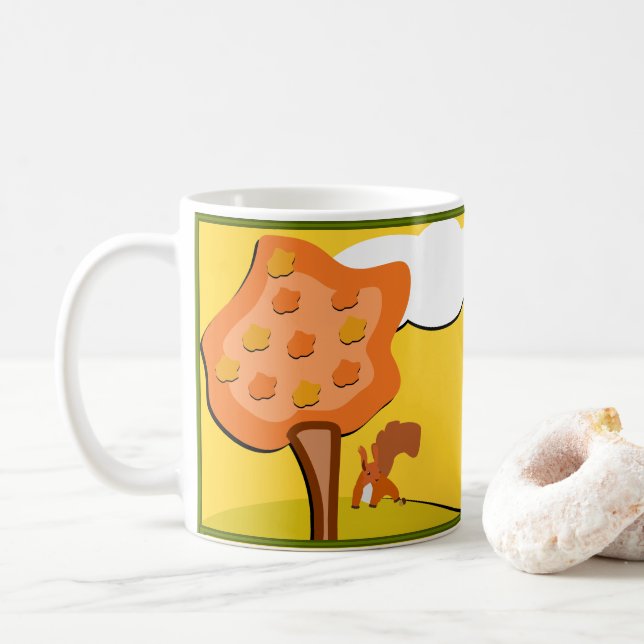 Autumn Mug  (With Donut)
