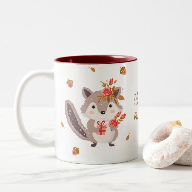 autumn mug  (With Donut)