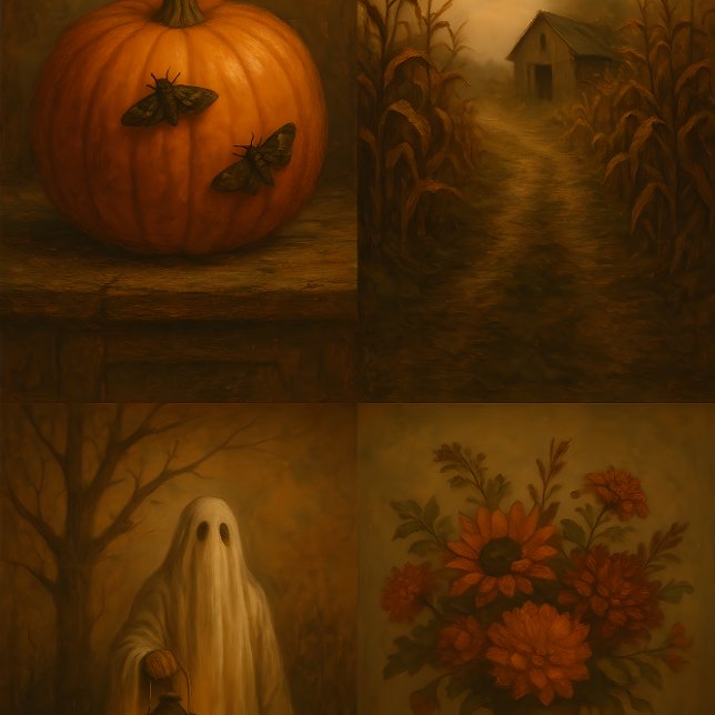 Autumn Murmurs – Fall Halloween Decoupage Paper (Creator Uploaded)