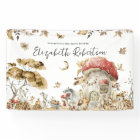 Autumn Mushroom | Woodland Forest Welcome