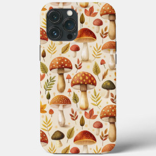 Autumn Mushrooms iPhone 13 Pro Max Case