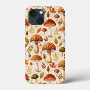 Autumn Mushrooms iPhone 13 Mini Case