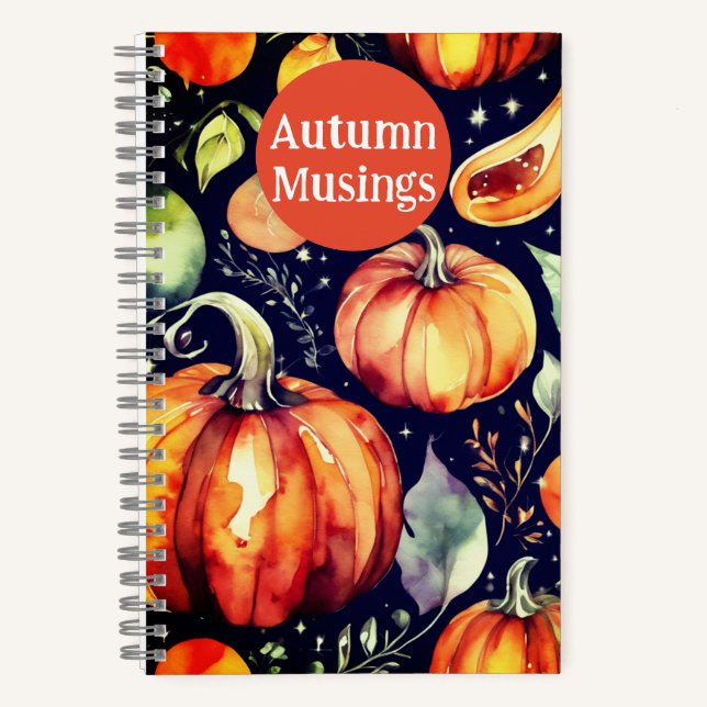 Autumn Musings Notebook (Front)