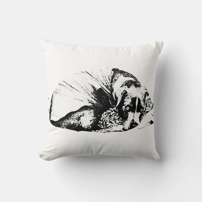 Autumn Nesting Spirit Throw Pillow (Front)