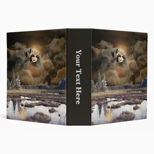 Autumn Night 3 Ring Binder (Background)